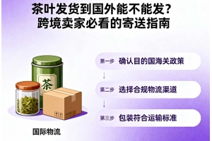 茶葉發(fā)貨到國(guó)外能不能發(fā)？跨境賣家必看的寄送指南